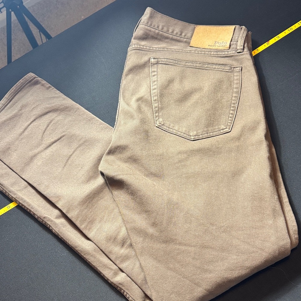 Ralph‎ Lauren Men's Tan Slim Jeans